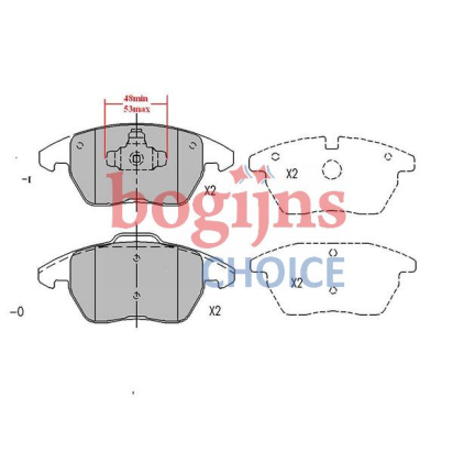[FERODO FDB1641] FREN BALATASI ÖN