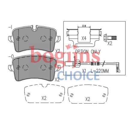 Fren balata seti, diskli fren