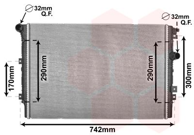 Motor su radyatörü