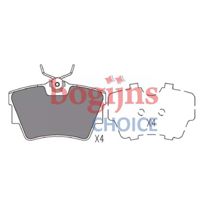 Fren balata seti, diskli fren