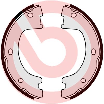 Fren pabuç takımı, el freni