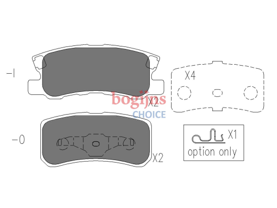 Fren balata seti, diskli fren