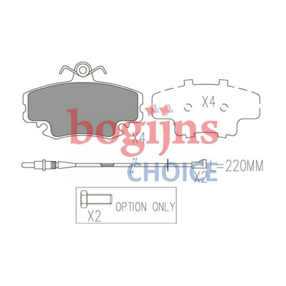 Fren balata seti, diskli fren