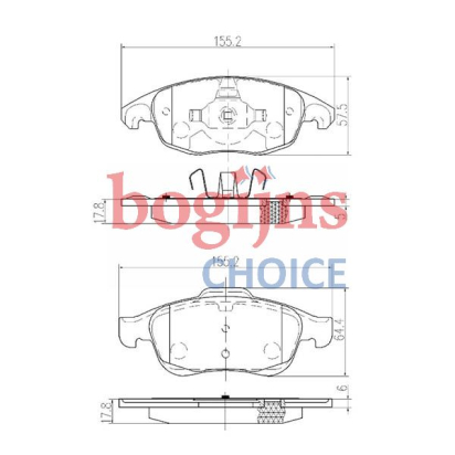 Fren balata seti, diskli fren