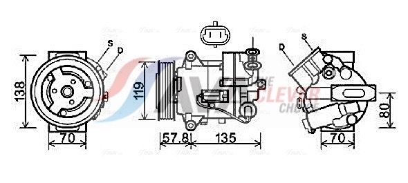 Kompresör, klima sistemi