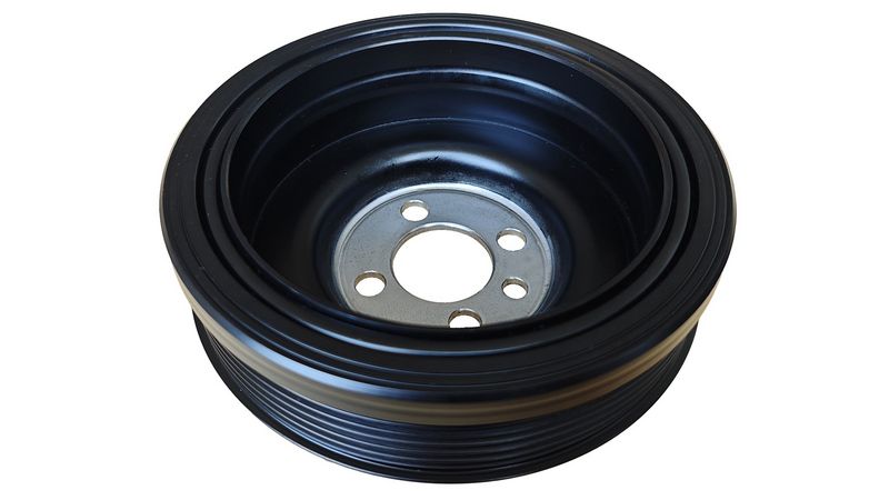 Kayış kasnağı, krank mili