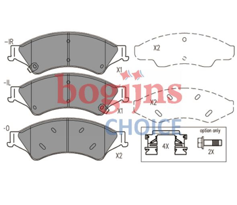 Fren balata seti, diskli fren
