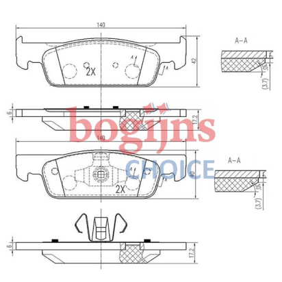 Fren balata seti, diskli fren