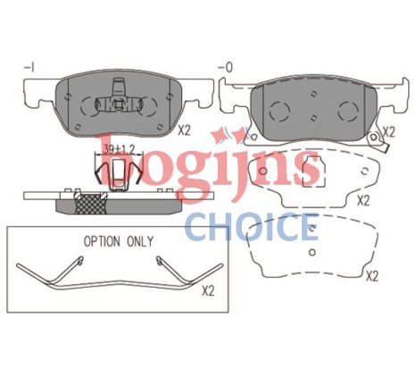 Fren balata seti, diskli fren