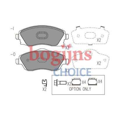Fren balata seti, diskli fren