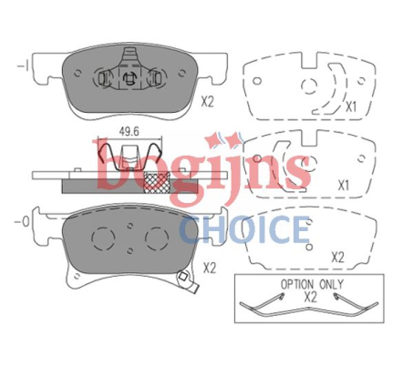 Fren balata seti, diskli fren