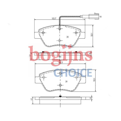 Fren balata seti, diskli fren