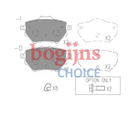 Fren balata seti, diskli fren