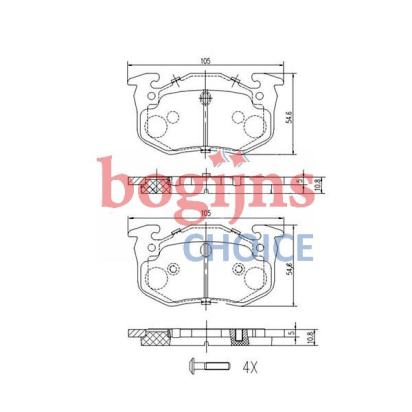 Fren balata seti, diskli fren