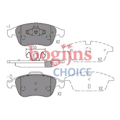 Fren balata seti, diskli fren