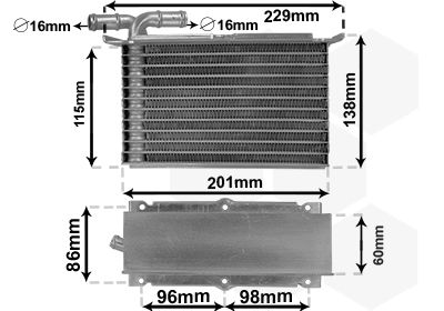 BORSEHUNG B10881 Intercooler