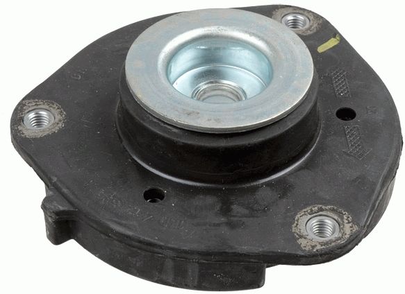 Borsehung B15446 Veerpootlager, Vooras, Zonder kogellager, Rubber