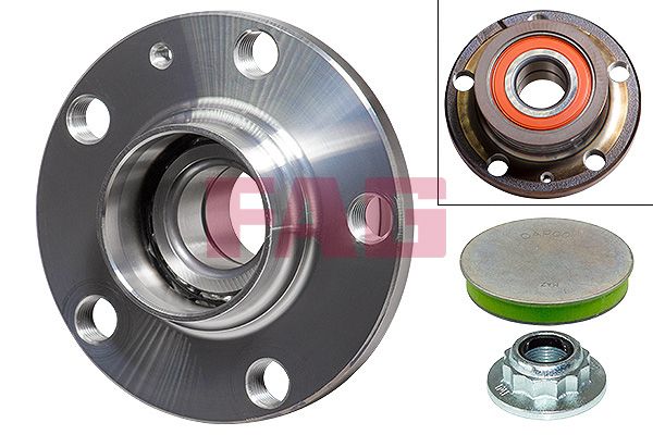 BORSEHUNG B15624 Wiellagerset: Achter