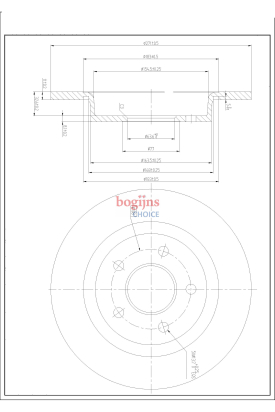 FREN DİSKİ ARKA (271MM)