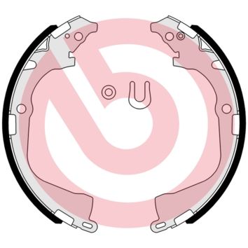 BOSCH 0 986 487 955 Remschoenset voor VW AMAROK, 294 x 57 mm