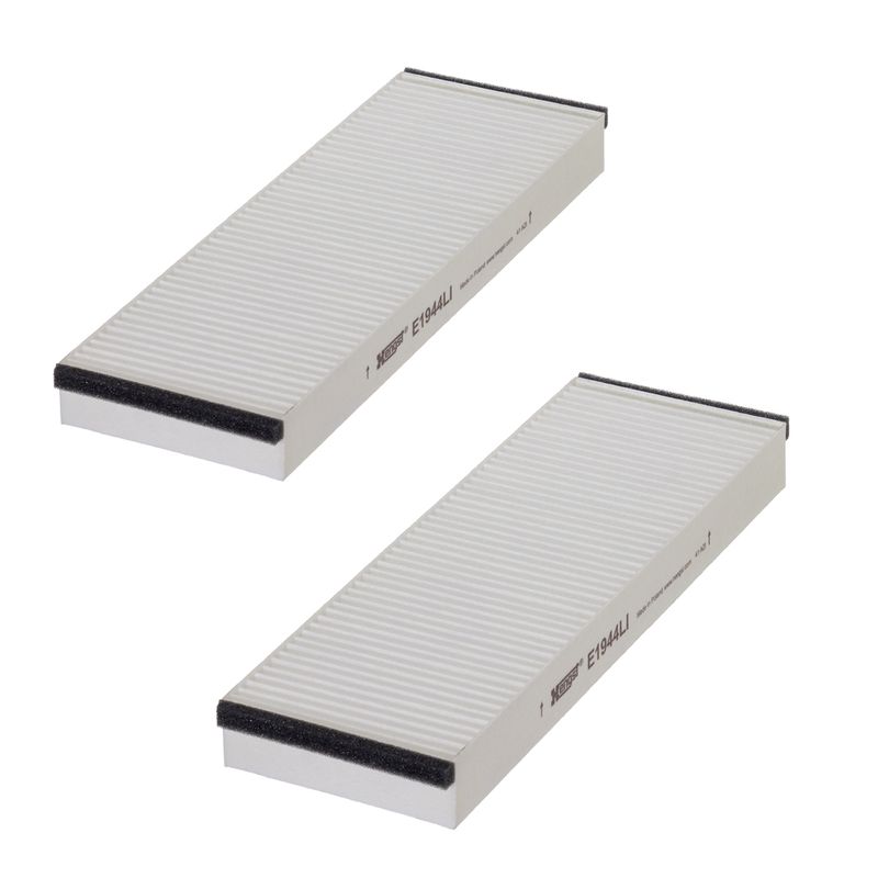 BOSCH 1 987 432 122 Interieurfilter (set van 2)