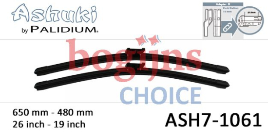 BOSCH 3 397 007 309 Ruitenwisser bosch aerotwin a 309 s
650, 475 mm, flatblade