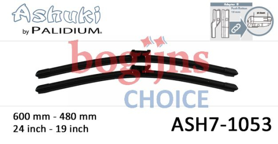 BOSCH 3 397 118 979 Ruitenwisser bosch aerotwin a 979 s
600, 475 mm, flatblade