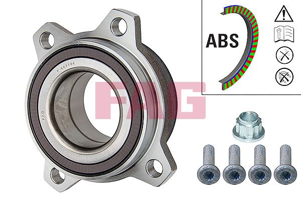 TEKER PORYASI ÖN/ARKA SAĞ/SOL (RULMANLI)