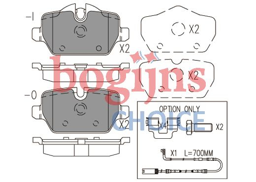 [FERODO FDB1806] FREN BALATASI ARKA