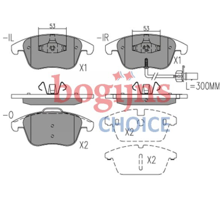 [FERODO FDB4045] FREN BALATASI ÖN