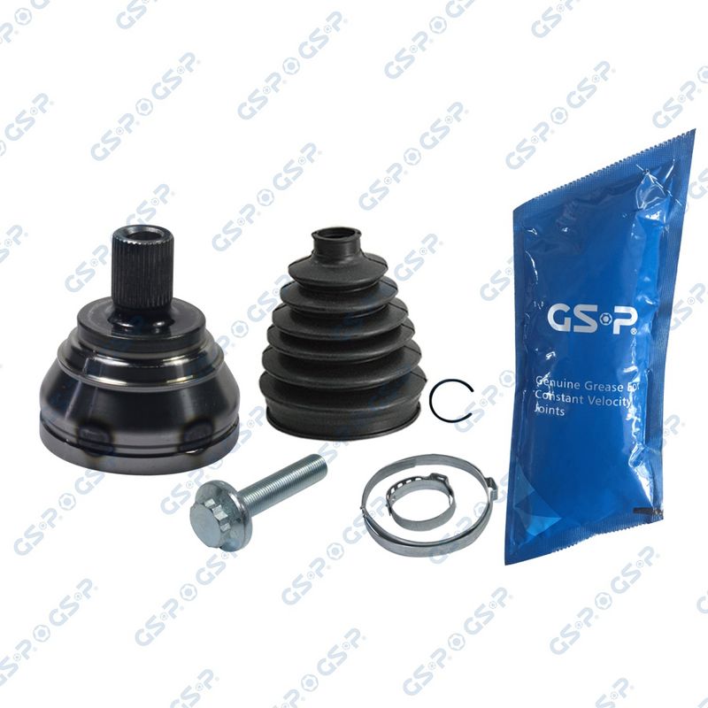 GKN 306801 LÖBRO Homokineet reparatie set, aandrijfas, met vet, TPE (thermoplastische elastomeer)