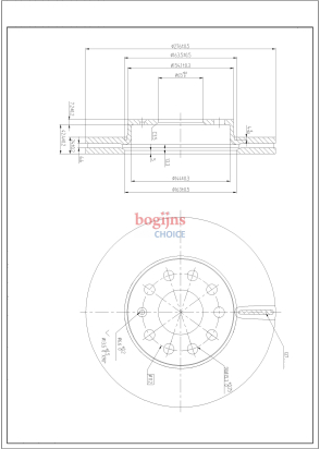 [BOSCH 0986479C47] FREN DİSKİ ÖN (276X24)