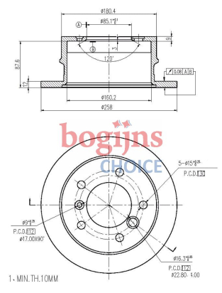 HELLA 8DD355113-861 Remschijf