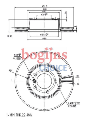 HELLA 8DD355115-381 Remschijf