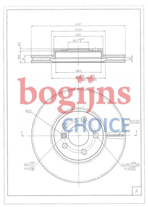 HELLA 8DD355125-351 Remschijf