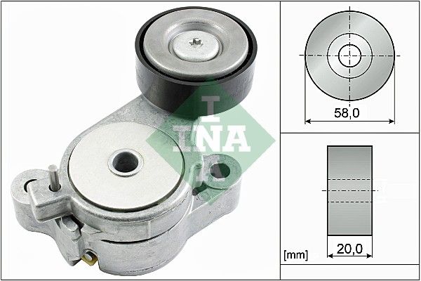 SKF VKM 31125 Spanrol, poly V-riem