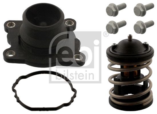 SWAG 20 94 4685 Thermostaat, koelvloeistof: Openingstemperatuur: 87°C, Met pakking, Met schroeven, Met behuizing