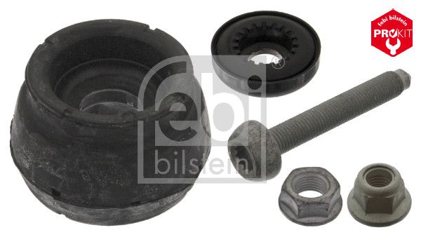SWAG 30 55 0008 Reparatieset, Ring voor schokbreker veerpootlager: Vooras links, Vooras rechts, Met kogellager, Met lager