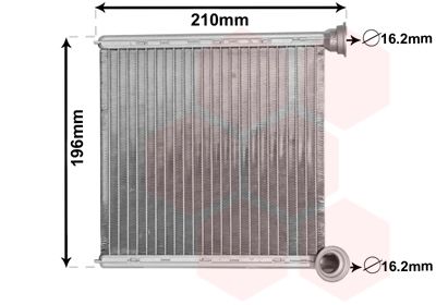 [VALEO 715303] VALEO 715303 Kachelradiateur