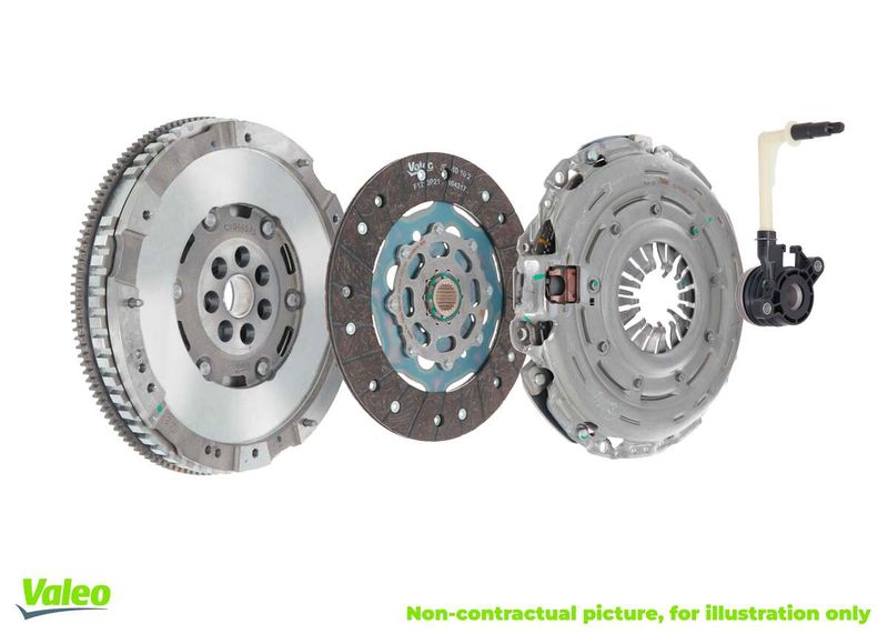 [VALEO 837522] KIT D'EMBRAYAGE AVEC VOLANT (AVEC ROULEMENT) DMF