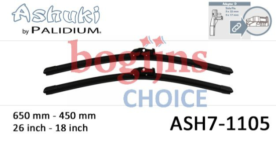 [BOSCH 3397007523] SİLECEK ÖN TAKIM (650MM+450MM)