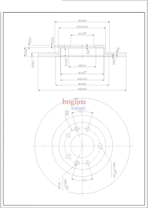 [DELPHI BG4661C] FREN DİSKİ ARKA